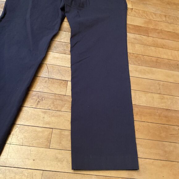 Tommy Hilfiger Pants Women’s Size 40x32 Flat Front Black Straight Leg Office - Picture 10 of 10